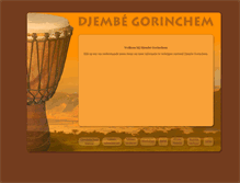 Tablet Screenshot of djembegorinchem.nl